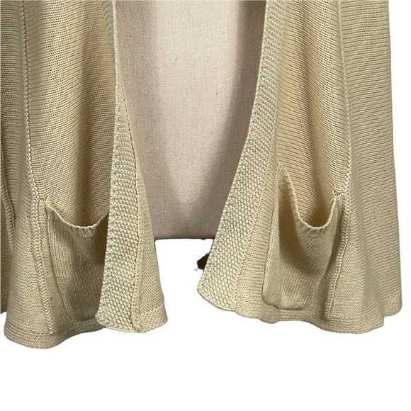 Anthropologie Angel Of The North Open Front Cashmere Blend Cardigan Size Small - Picture 3 of 11